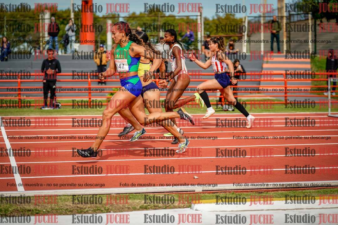 Fotos de los 100 m con vallas de mujeres
