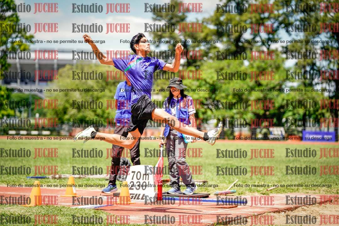 Fotos del salto en largo de varones