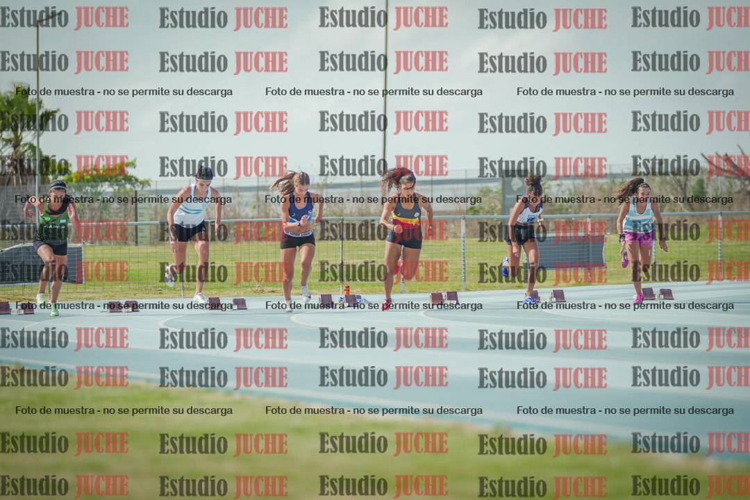 Fotos de los 100 m llanos de mujeres