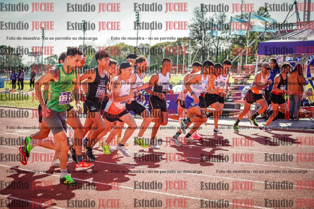 Fotos de los 10.000 m de varones - serie 1