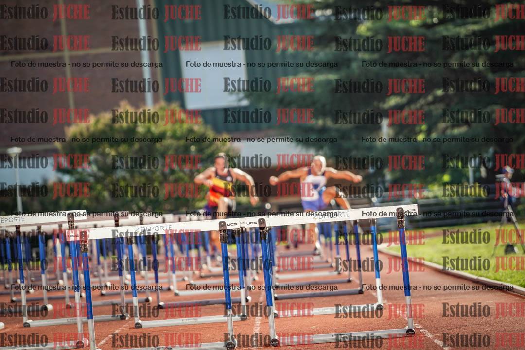 Fotos de los 110 m con vallas de varones - decatlón 6