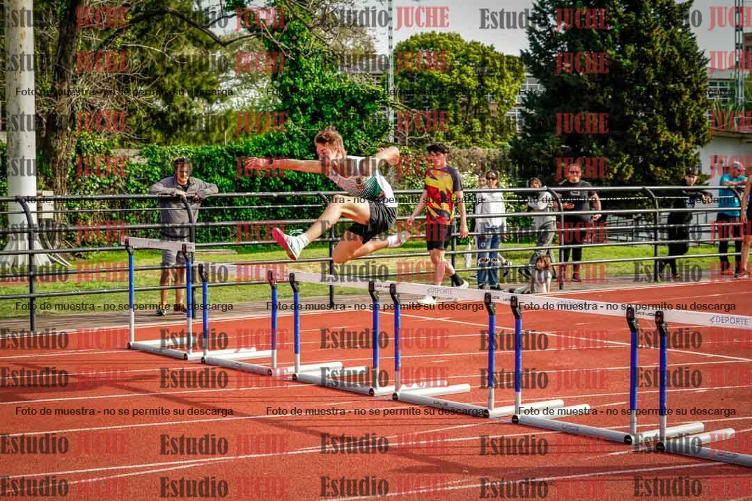 Fotos de los 110 m con vallas de varones