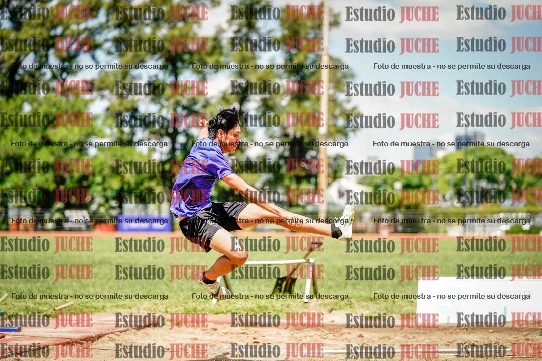 Fotos del salto en largo de varones