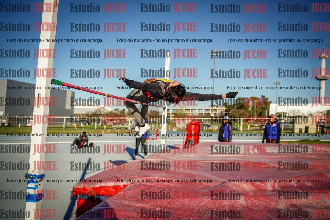 Fotos del salto en alto de varones