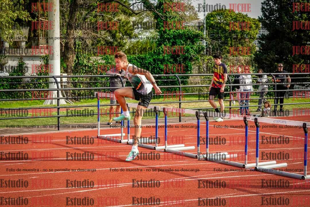 Fotos de los 110 m con vallas de varones