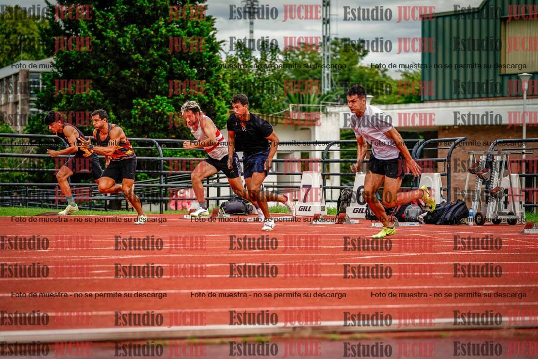 Fotos de los 110 m con vallas de varones - decatlón 6