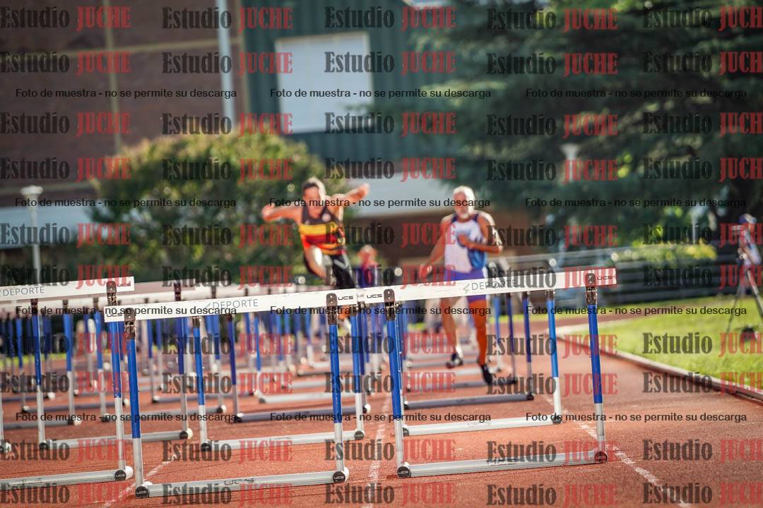 Fotos de los 110 m con vallas de varones - decatlón 6