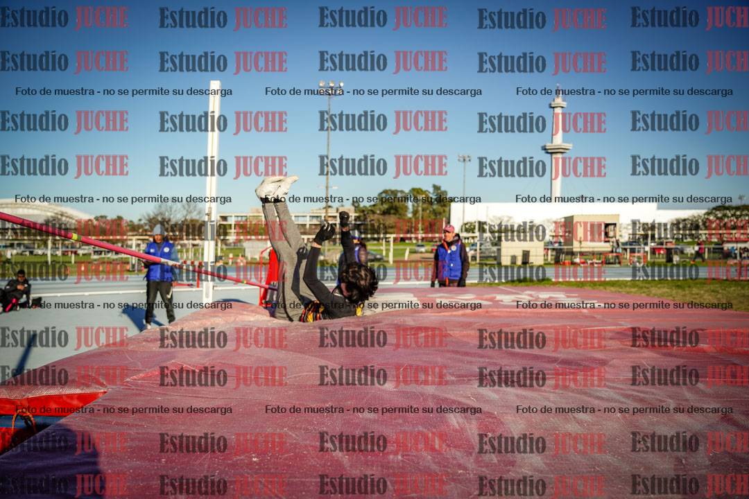 Fotos del salto en alto de varones