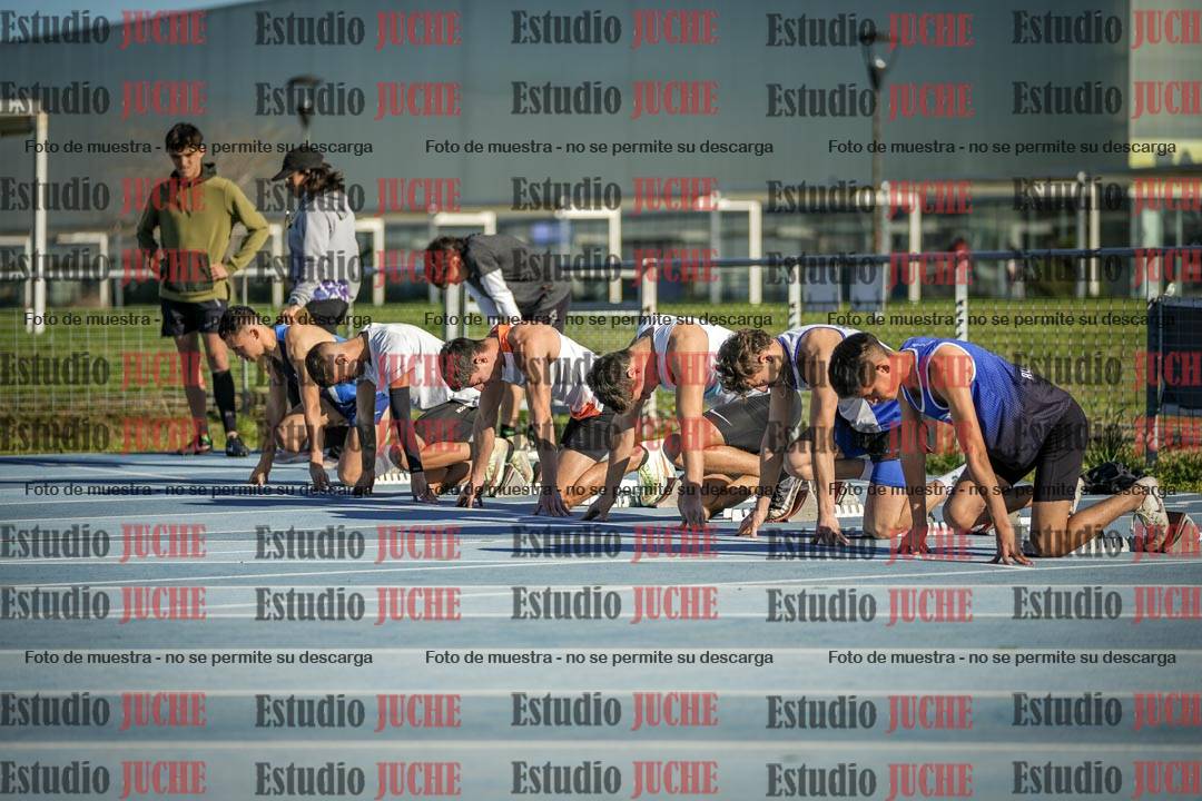 Fotos de los 110 m con vallas de varones
