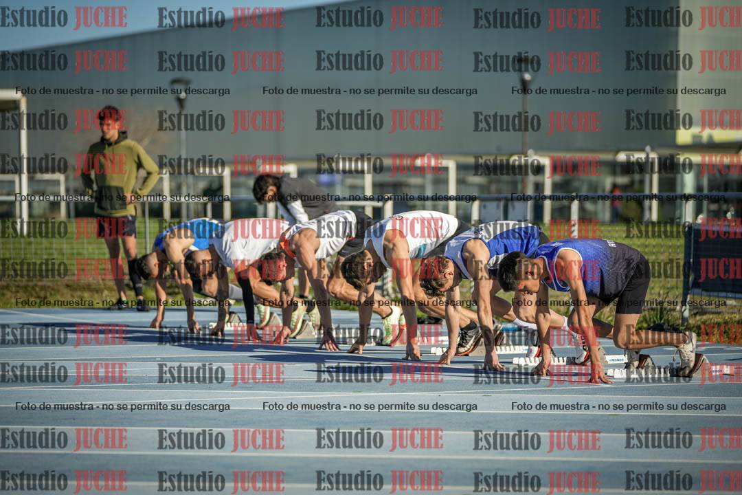 Fotos de los 110 m con vallas de varones