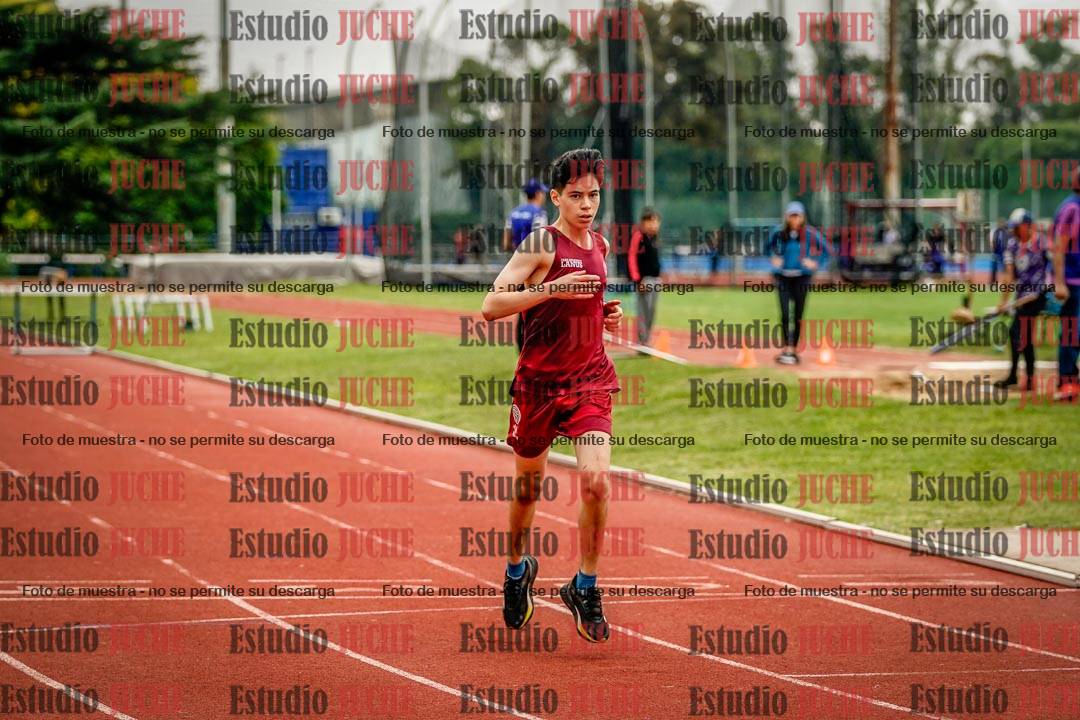 Fotos de los 295 m con vallas de varones