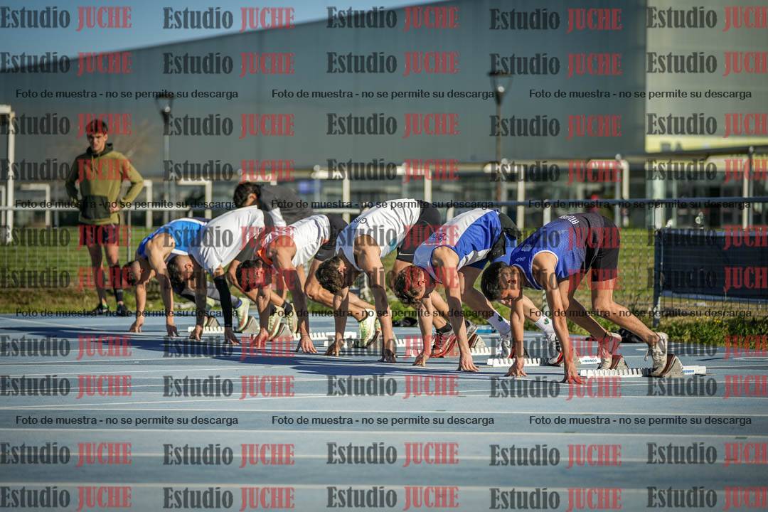 Fotos de los 110 m con vallas de varones