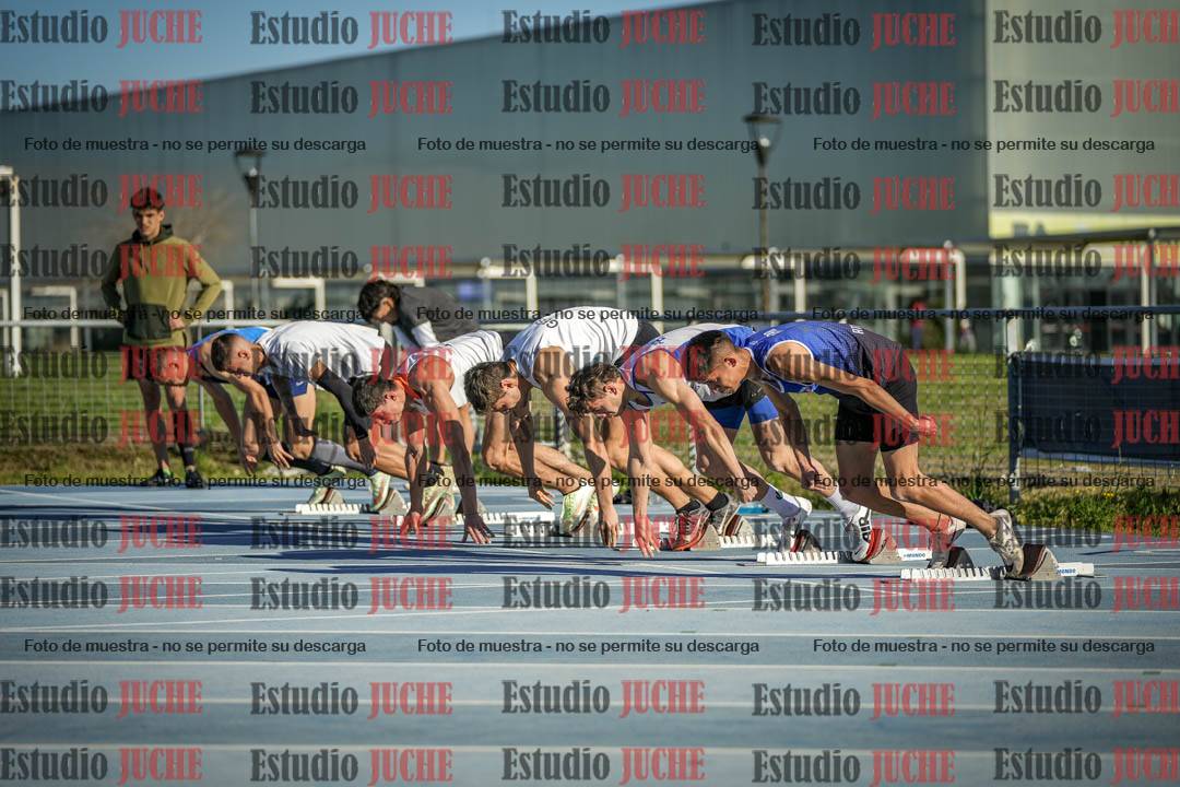 Fotos de los 110 m con vallas de varones