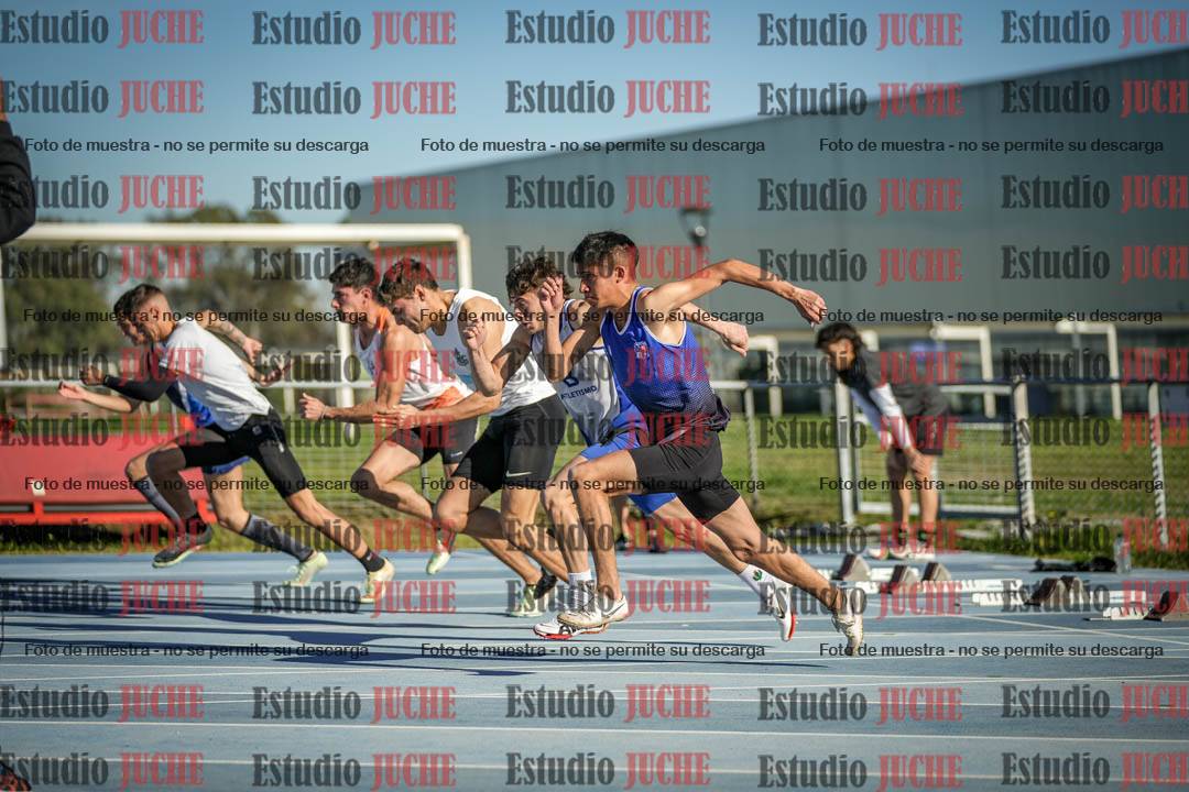 Fotos de los 110 m con vallas de varones