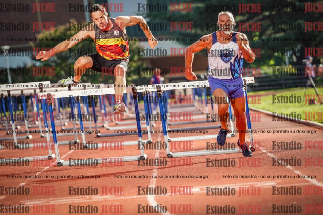 Fotos de los 110 m con vallas de varones - decatlón 6