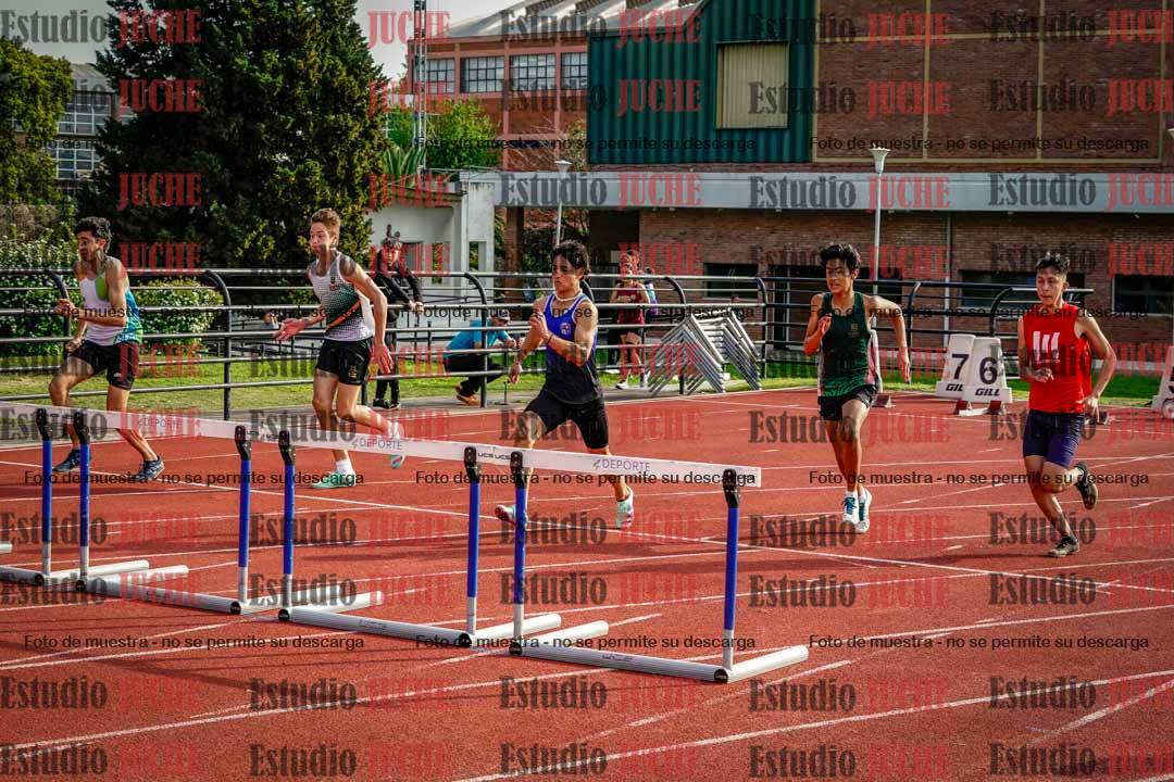 Fotos de los 110 m con vallas de varones