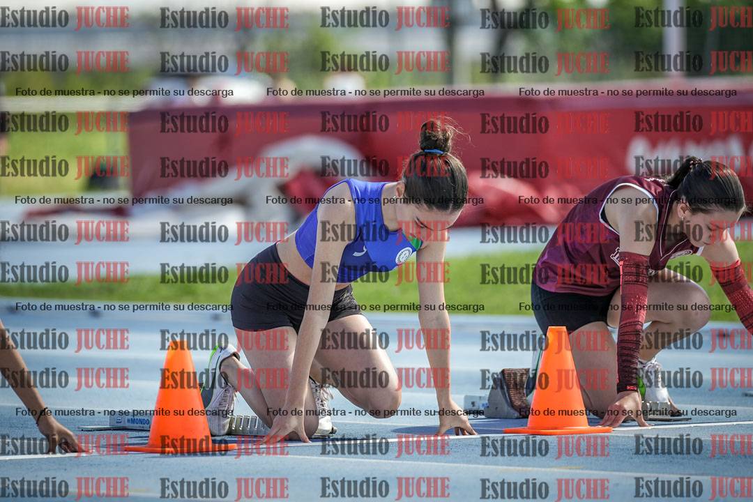 Fotos de los 80 m con vallas de mujeres