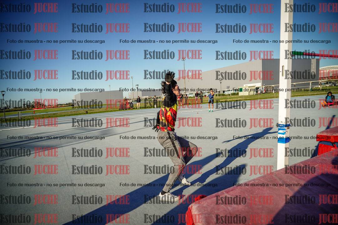 Fotos del salto en alto de varones