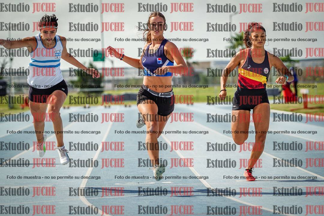 Fotos de los 100 m llanos de mujeres
