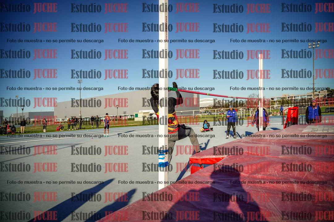 Fotos del salto en alto de varones