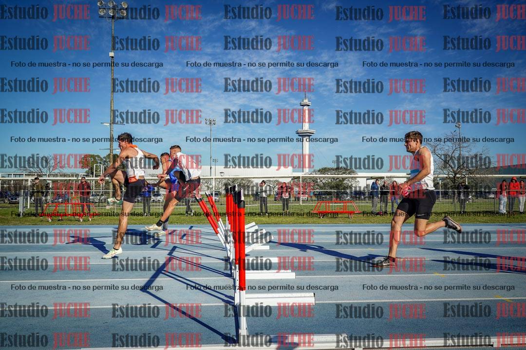 Fotos de los 110 m con vallas de varones