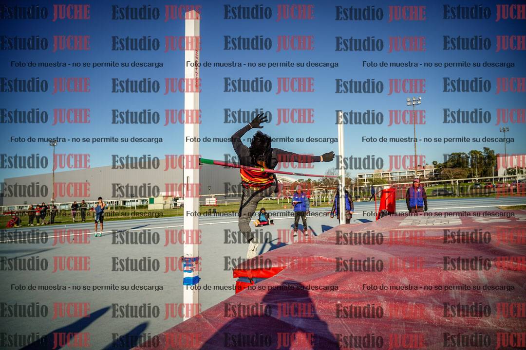 Fotos del salto en alto de varones