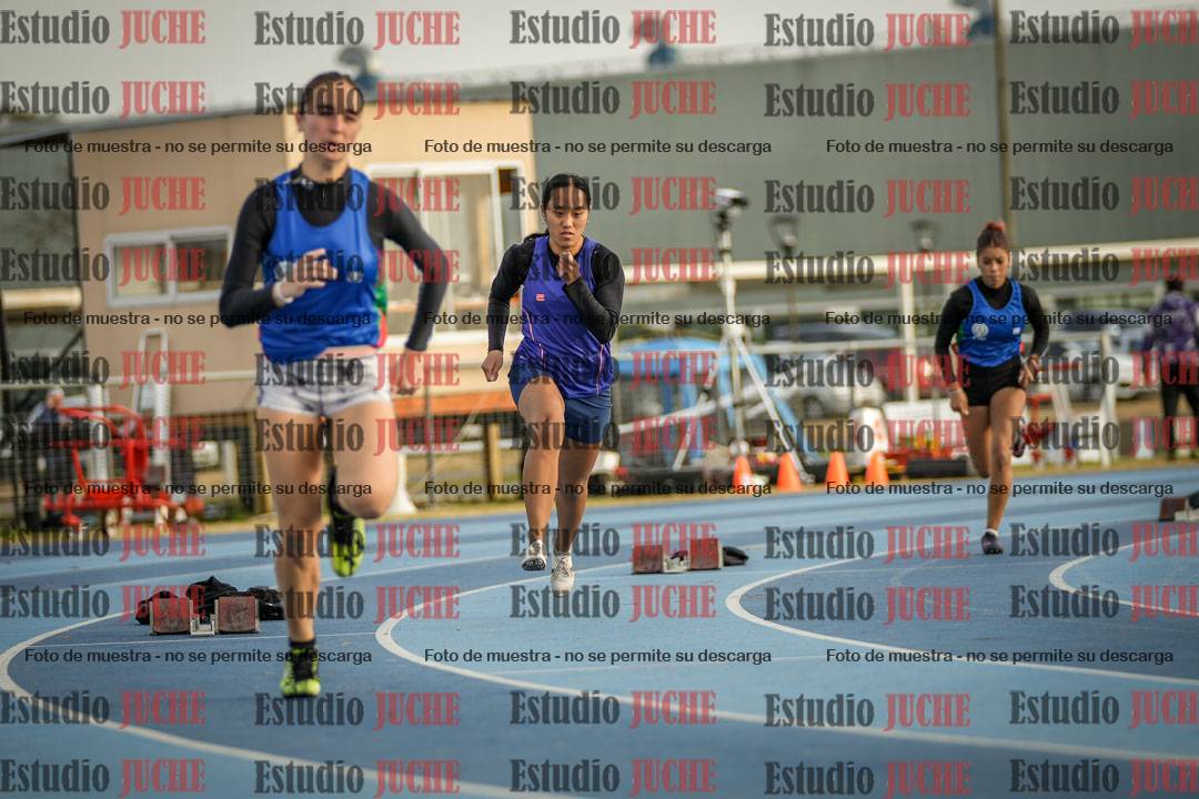 Fotos de los 400 m con vallas de mujeres
