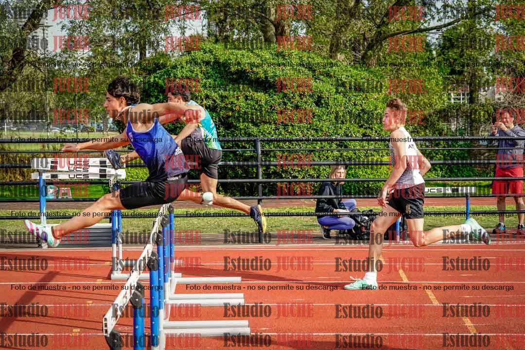 Fotos de los 110 m con vallas de varones