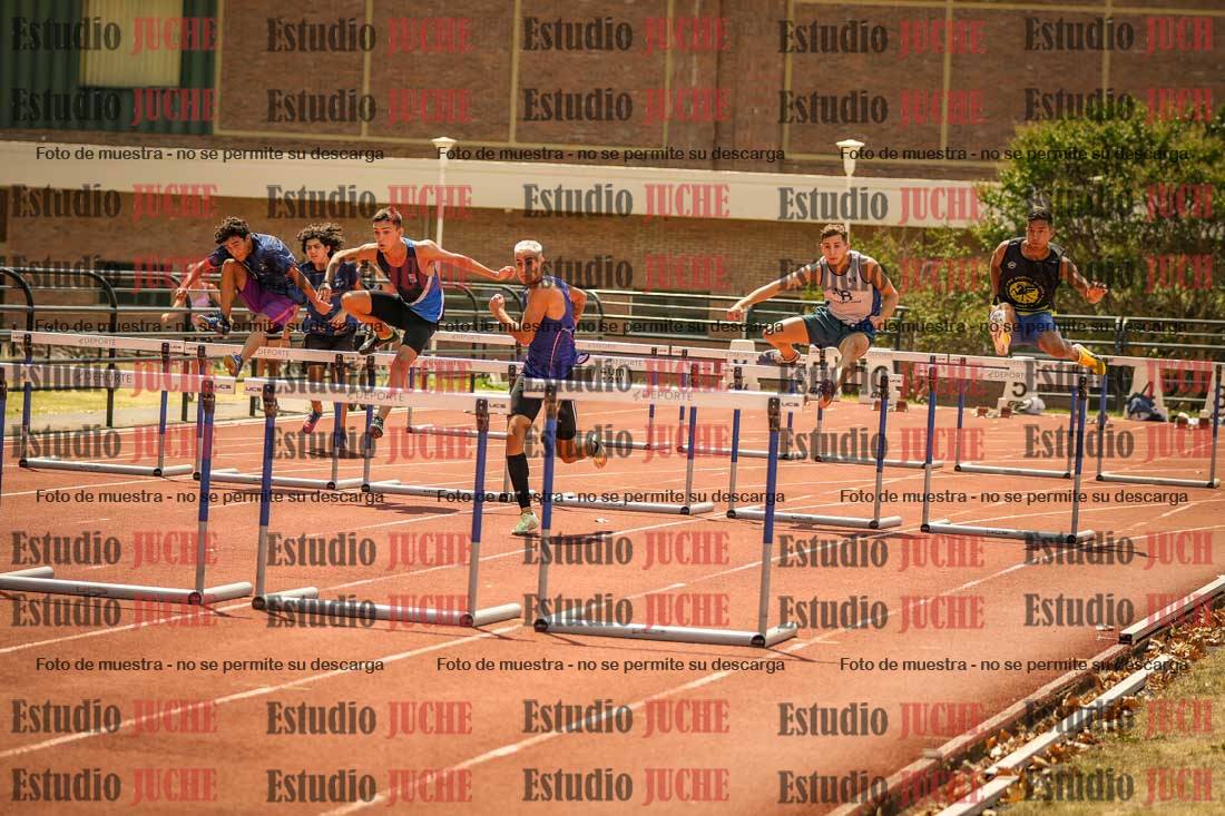 Fotos de los 110 m con vallas de varones