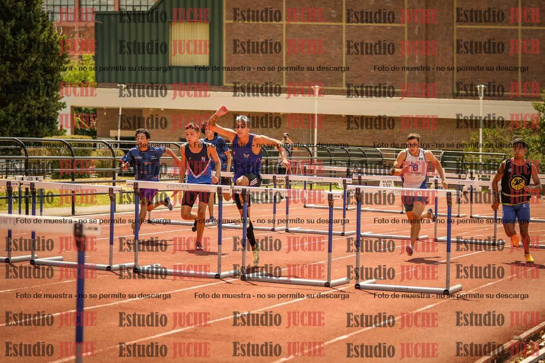 Fotos de los 110 m con vallas de varones