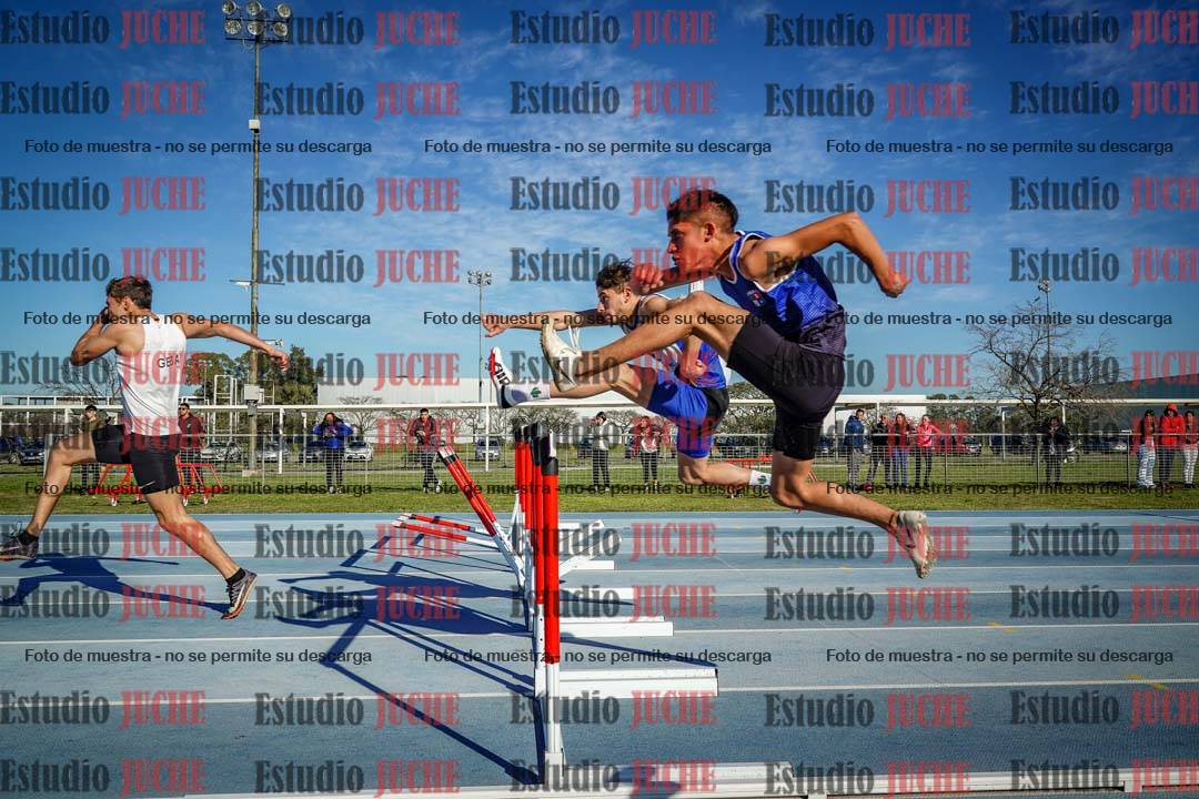Fotos de los 110 m con vallas de varones