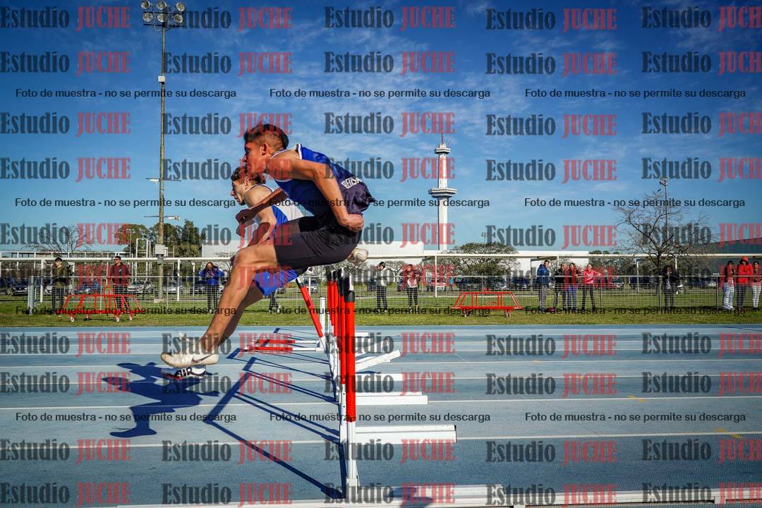 Fotos de los 110 m con vallas de varones