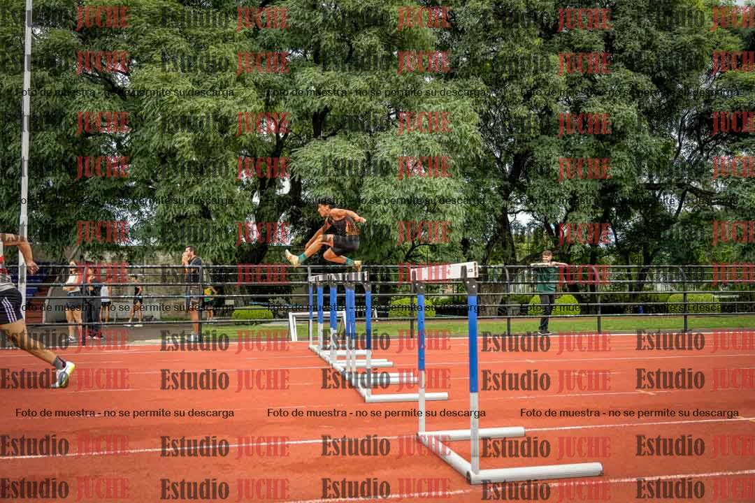 Fotos de los 110 m con vallas de varones - decatlón 6