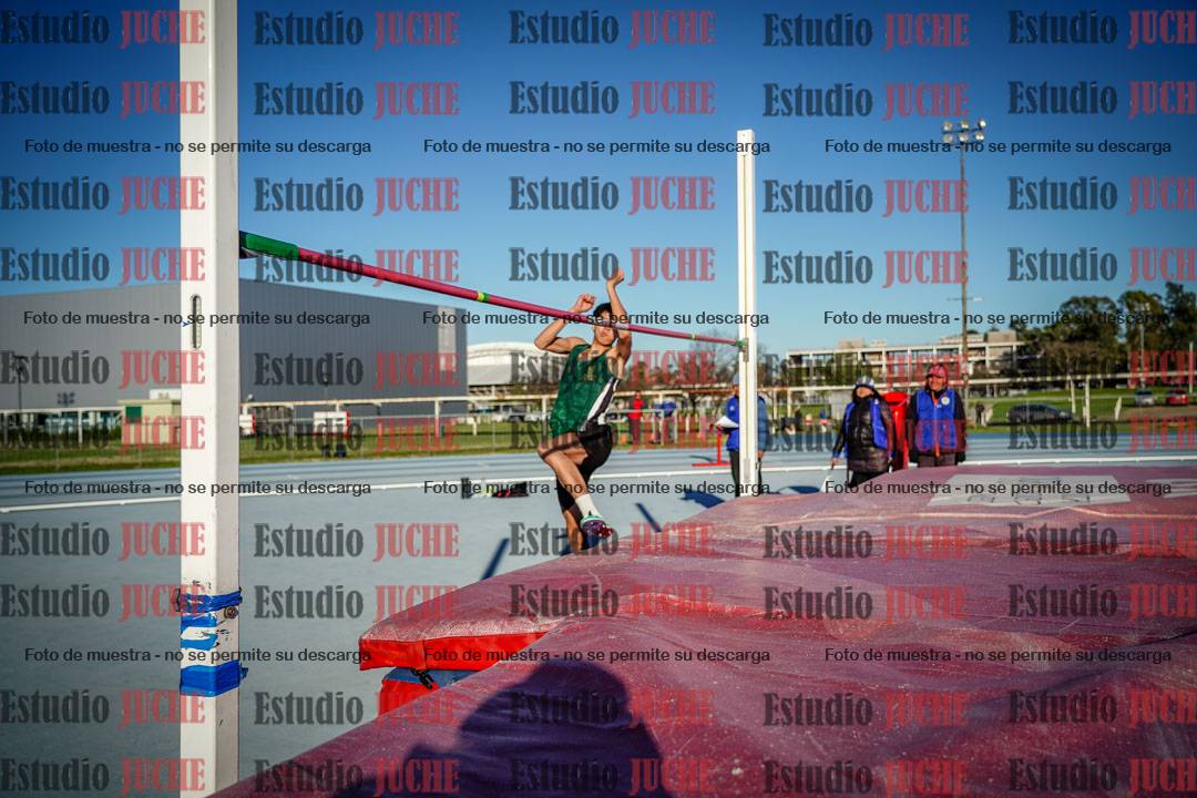 Fotos del salto en alto de varones