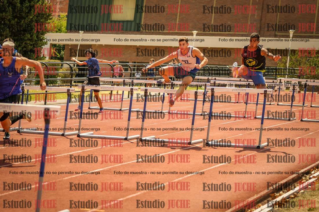 Fotos de los 110 m con vallas de varones