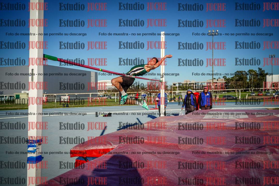 Fotos del salto en alto de varones