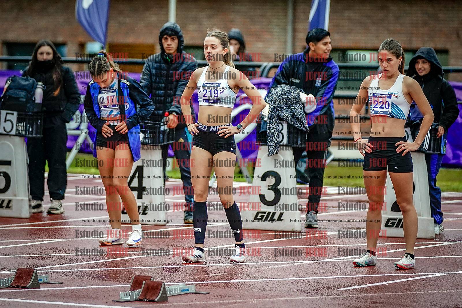 Fotos de los 100 m con vallas de mujeres - FINAL
