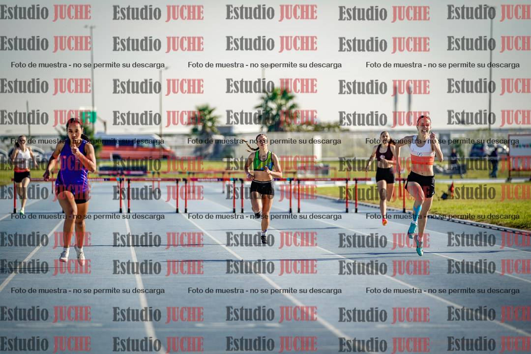 Fotos de los 400 m con vallas de mujeres