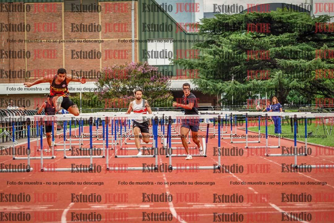 Fotos de los 110 m con vallas de varones - decatlón 6