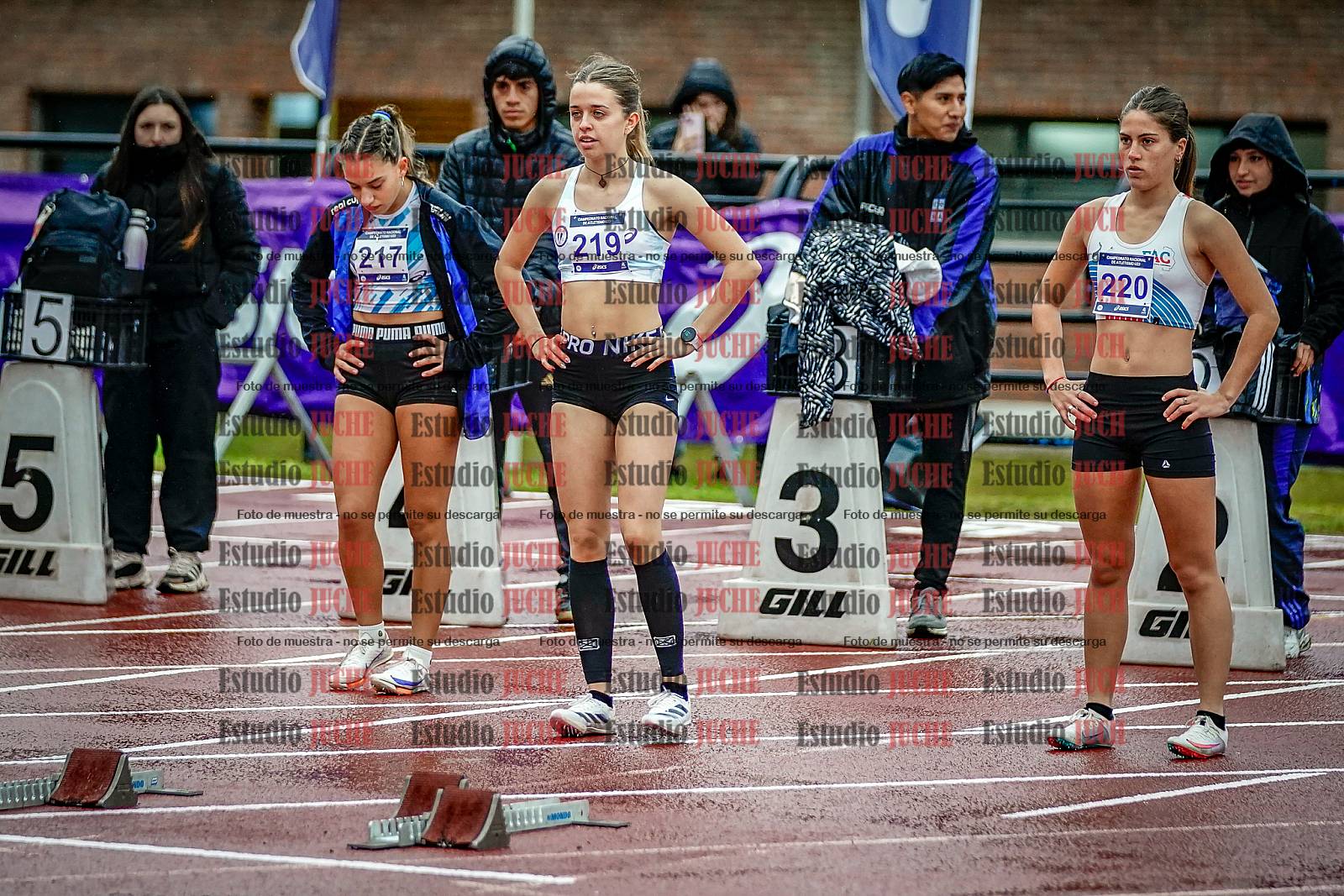 Fotos de los 100 m con vallas de mujeres - FINAL