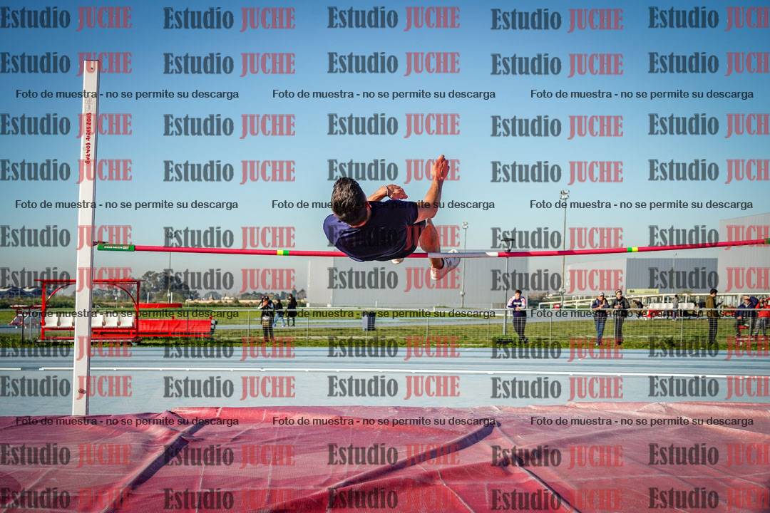Fotos del salto en alto de varones