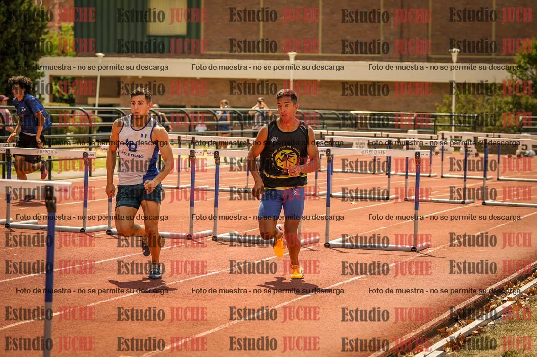 Fotos de los 110 m con vallas de varones