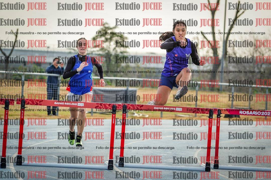 Fotos de los 400 m con vallas de mujeres