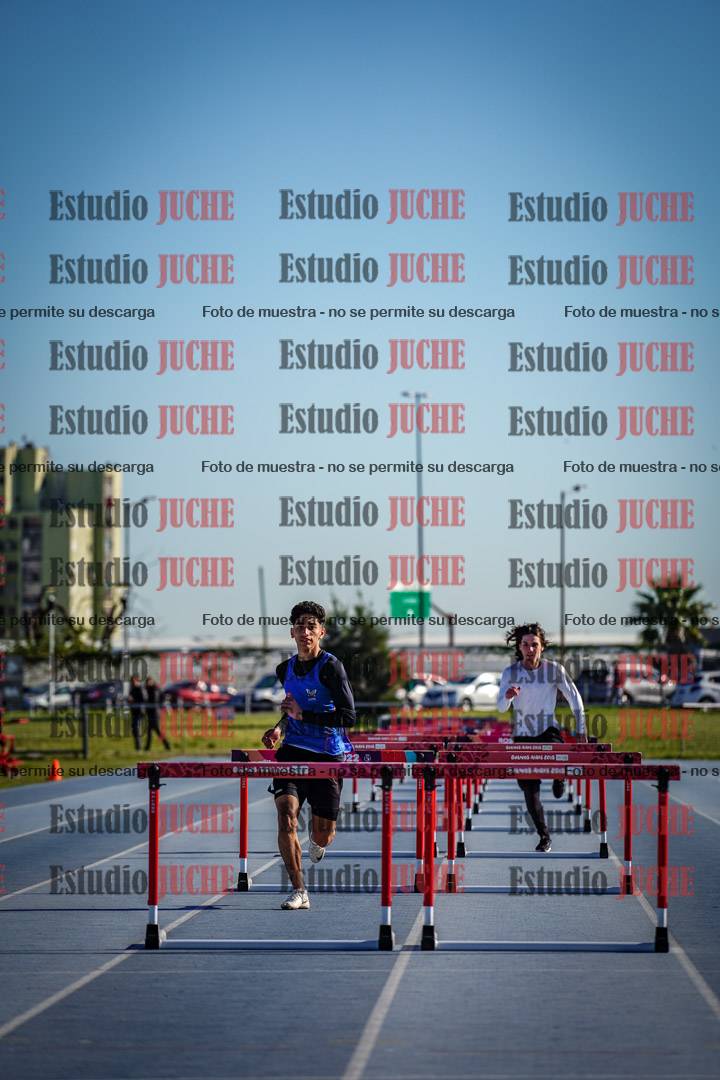 Fotos de los 110 m con vallas de varones