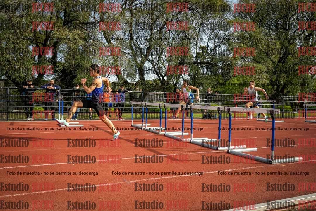 Fotos de los 110 m con vallas de varones