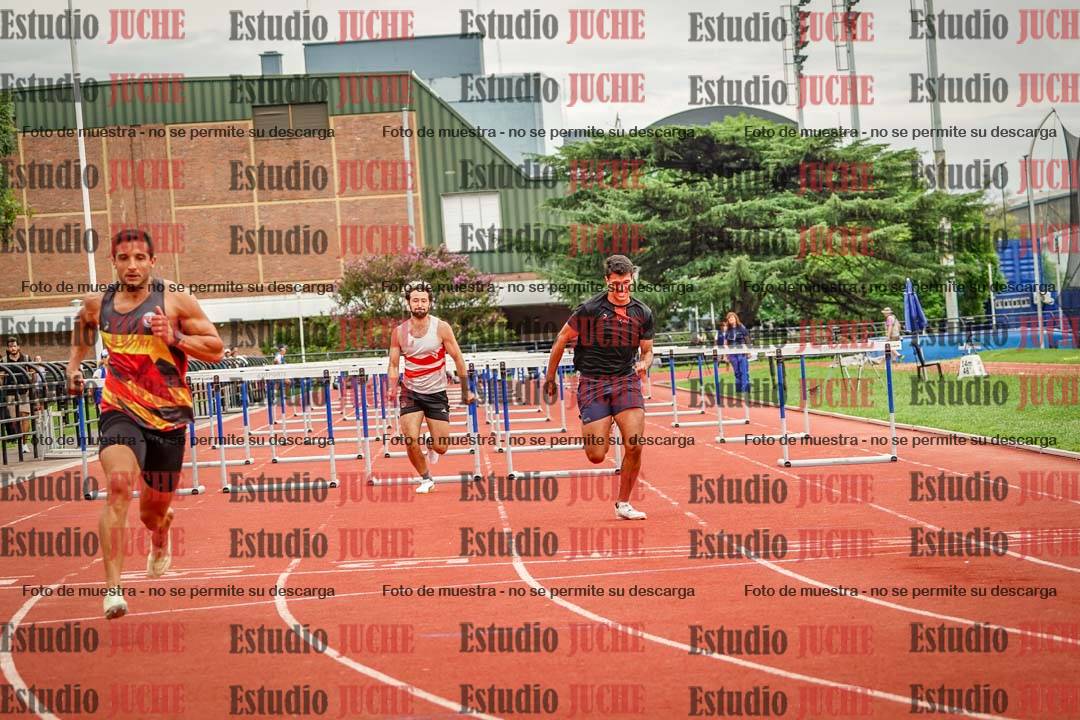 Fotos de los 110 m con vallas de varones - decatlón 6