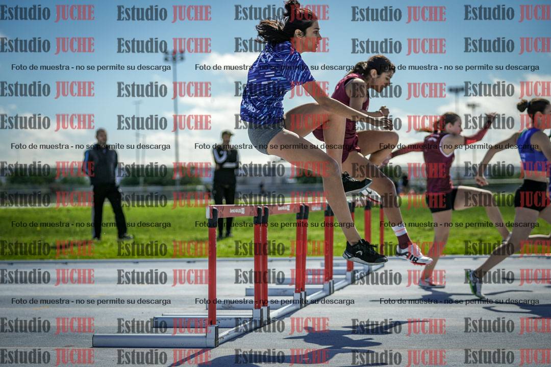Fotos de los 80 m con vallas de mujeres
