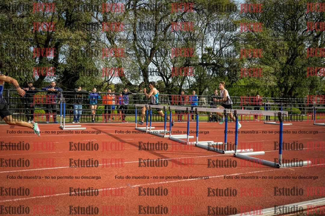 Fotos de los 110 m con vallas de varones