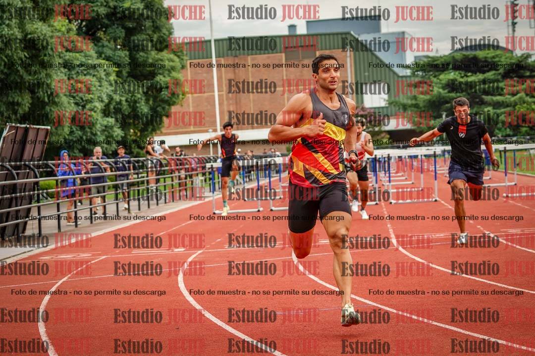 Fotos de los 110 m con vallas de varones - decatlón 6