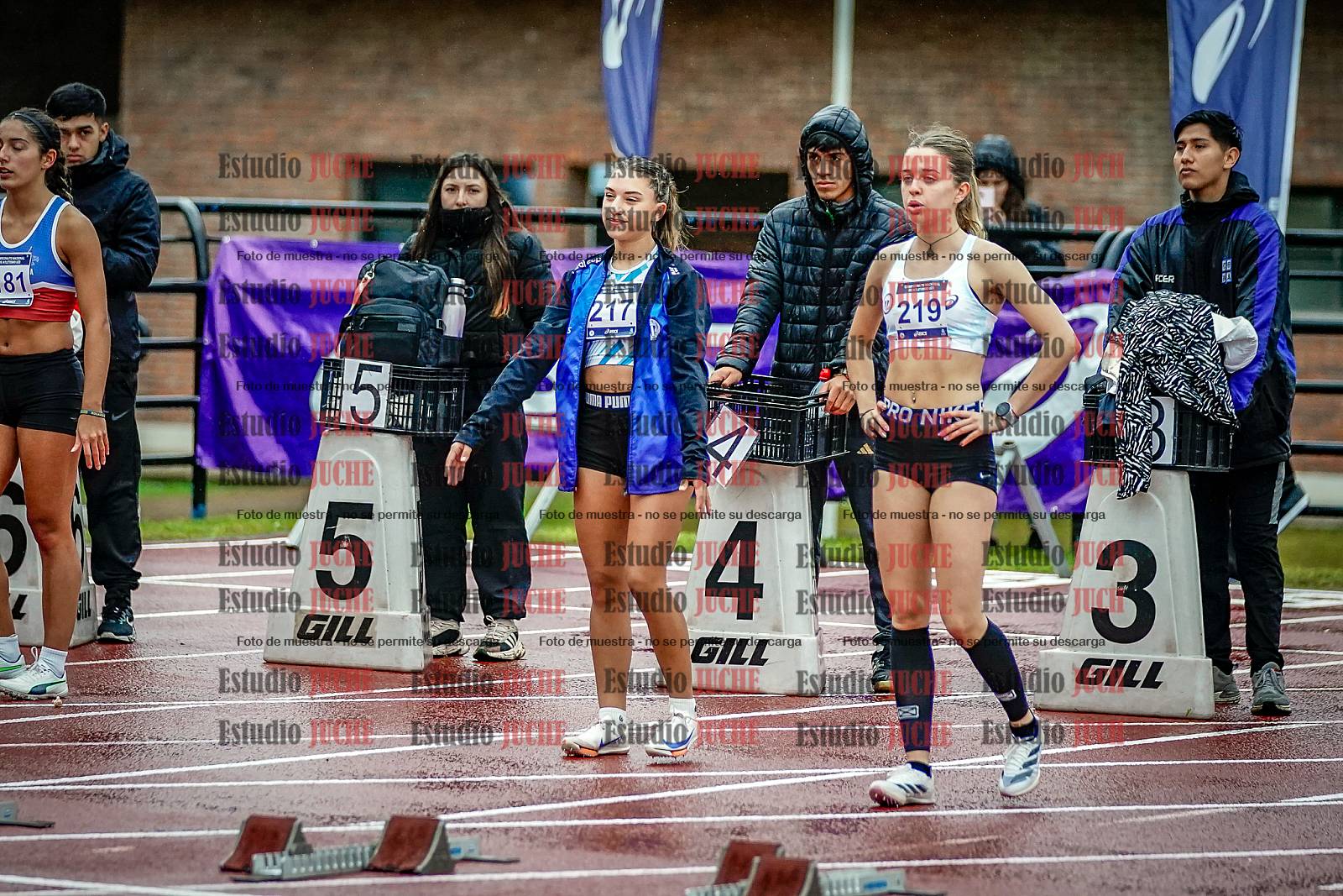Fotos de los 100 m con vallas de mujeres - FINAL